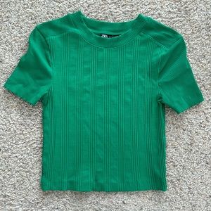 Zara Ribbed Top